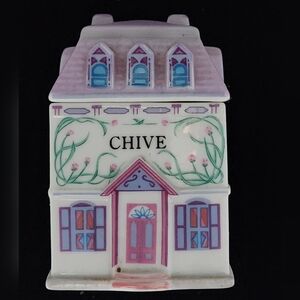 Lenox - The Lenox Spice Village CHIVE Fine Porcelain Jar